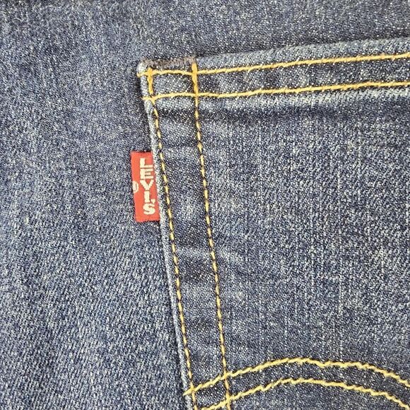 Levi’s Premium Men’s Jeans 511 Slim Fit Blue Denim 38x32 Big E - Picture 6 of 13